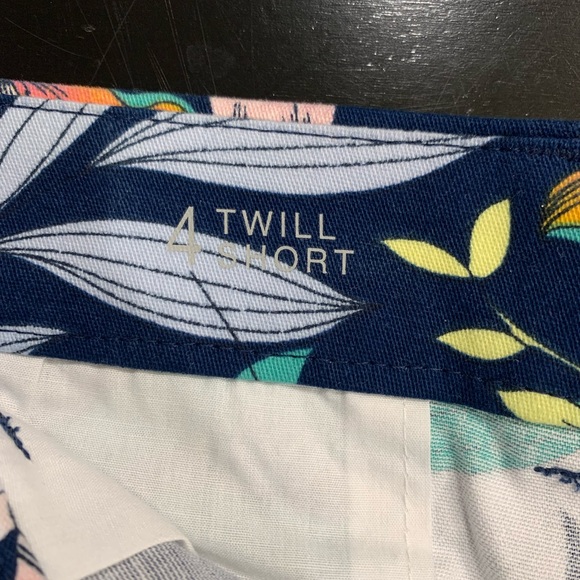 A.N.A Twill Shorts Navy Tropical 4 - Picture 7 of 7